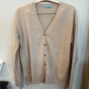 Beige Women's Cardigan Sweater